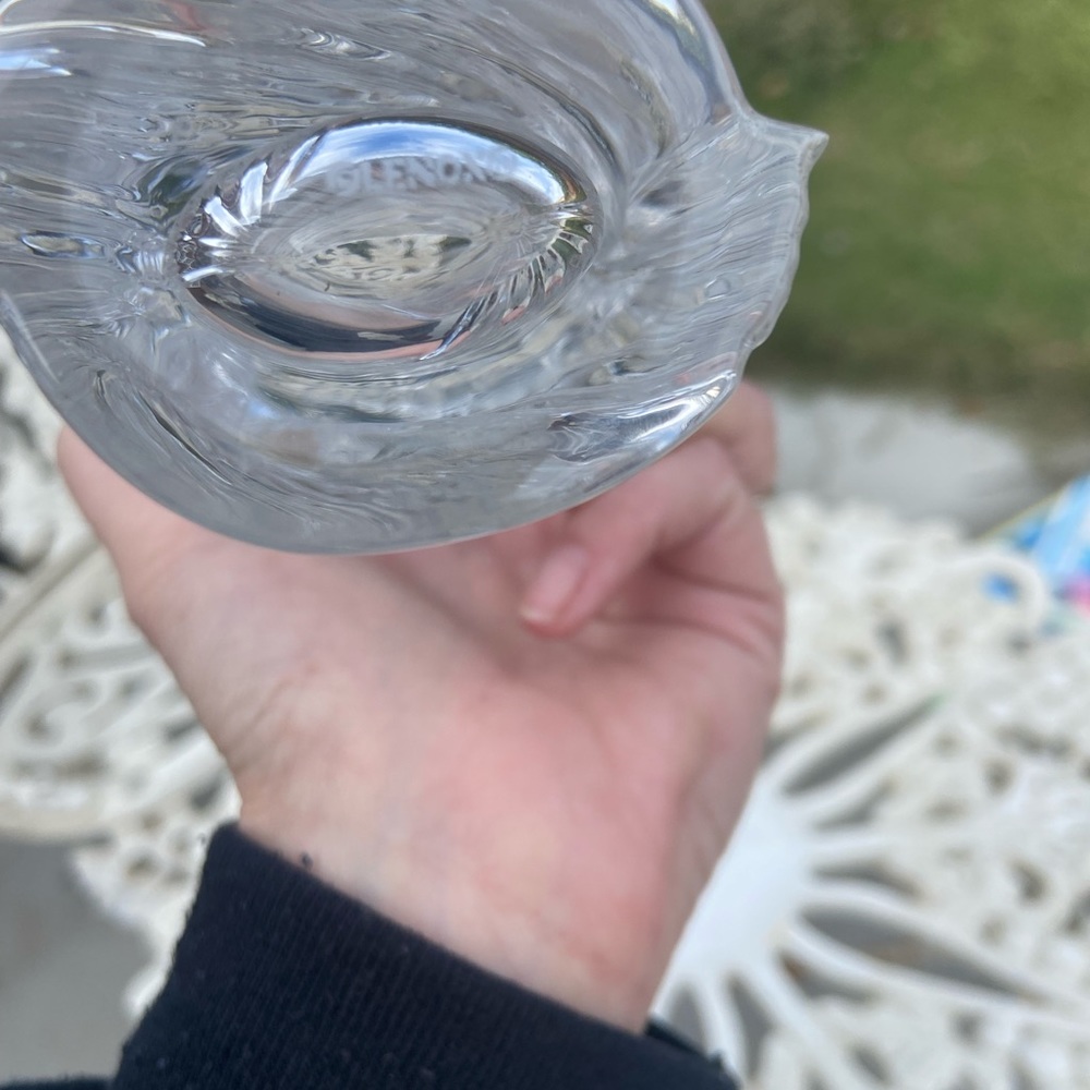 Lenox Arctic Blue Collection Crystal Bud Vase - Picture 5 of 5